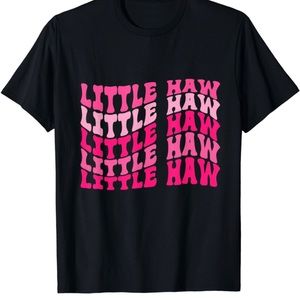 Country Western Theme Sorority Reveal Little Haw Cowgirl T-Shirt